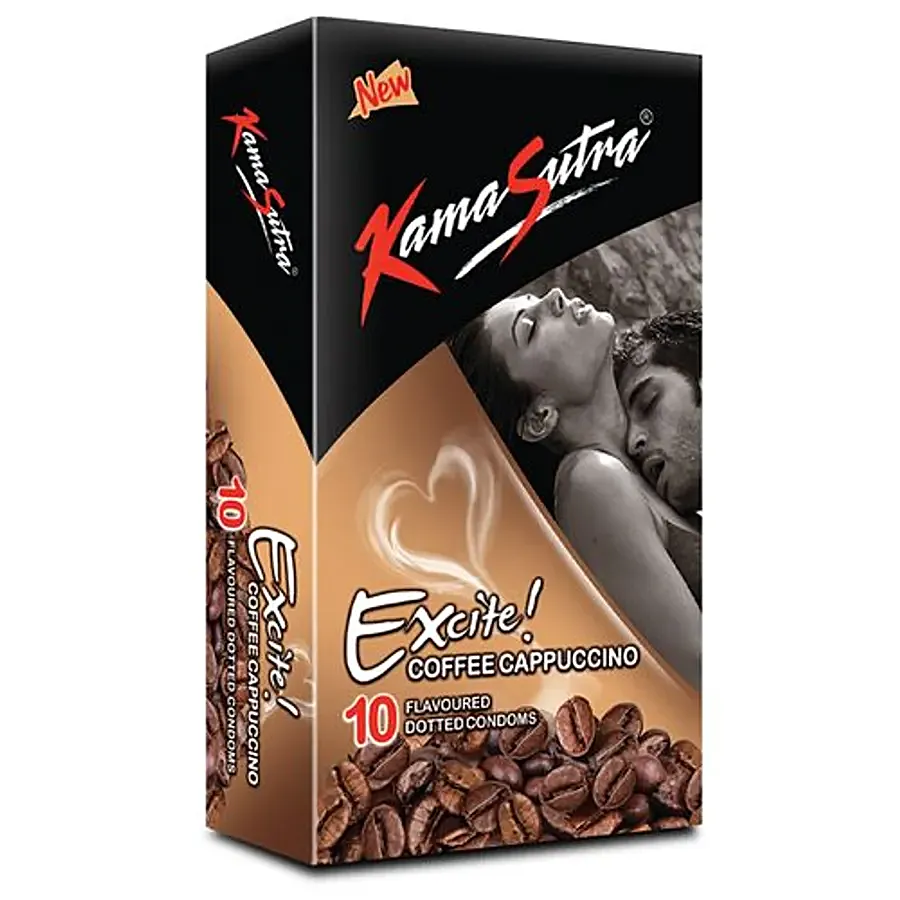 KamaSutra Excite Condom Coffee Cappuccino