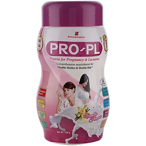 Pro-PL Protein Powder for Healthy Pregnancy & Lactation | Flavour Vanilla 500gm