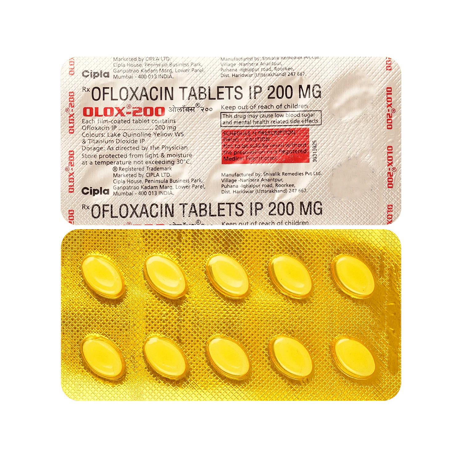 Olox 200mg Tablet