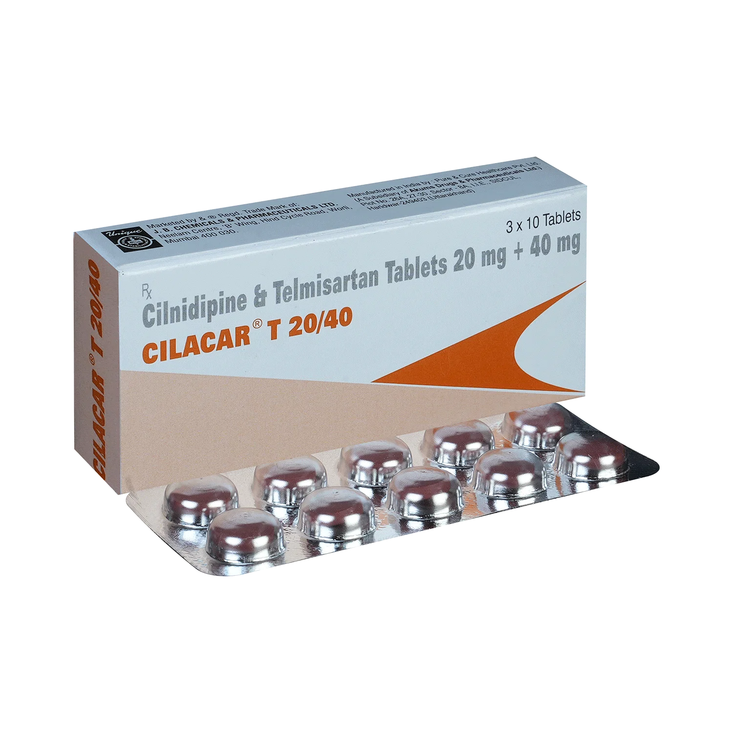 Cilacar T 20/40 Tablet