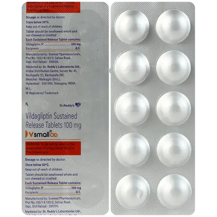 Vsmall OD 100mg Tablet SR