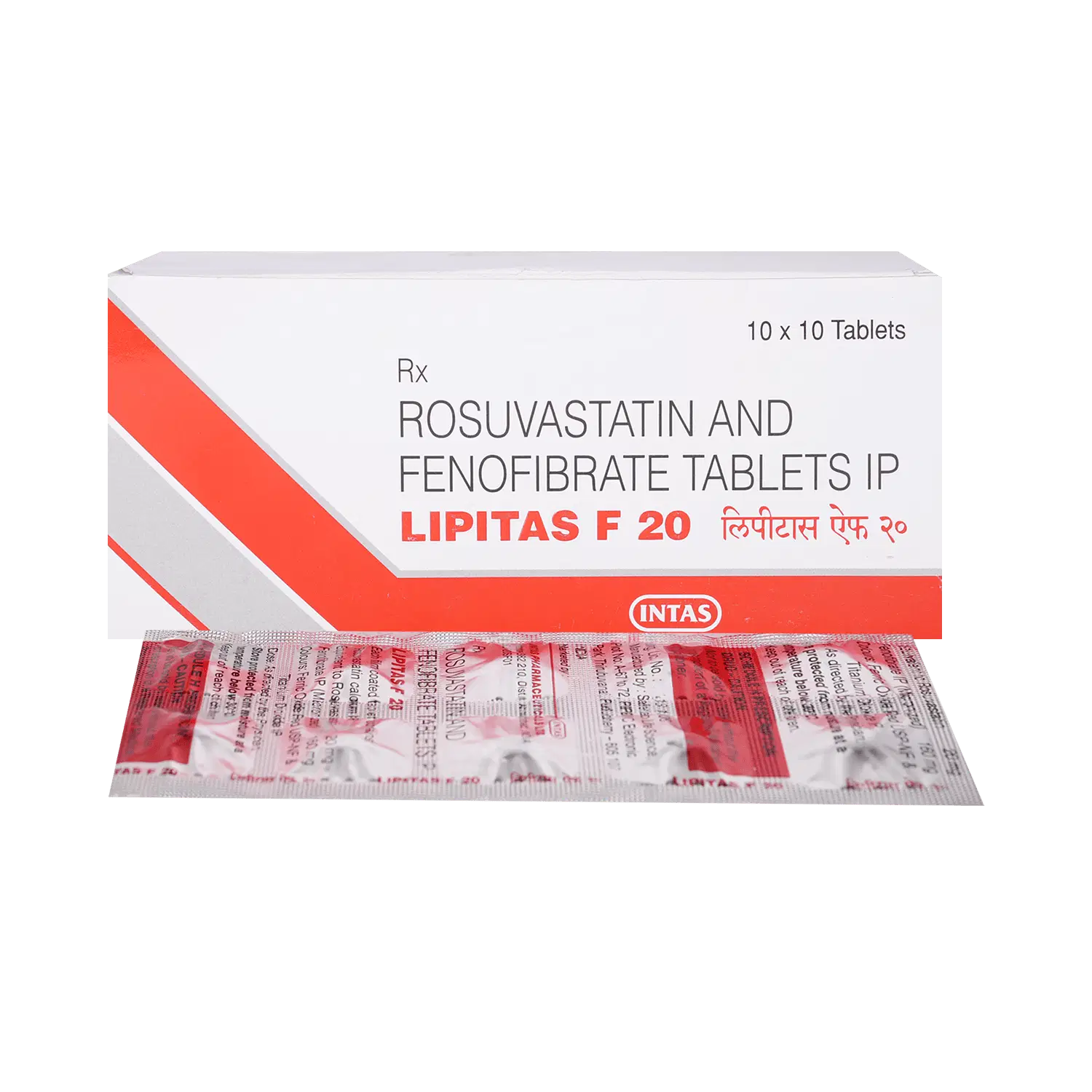 Lipitas F 160mg/20mg Tablet