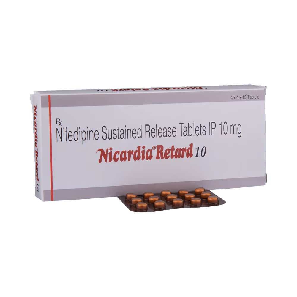 Nicardia Retard 10 Tablet SR