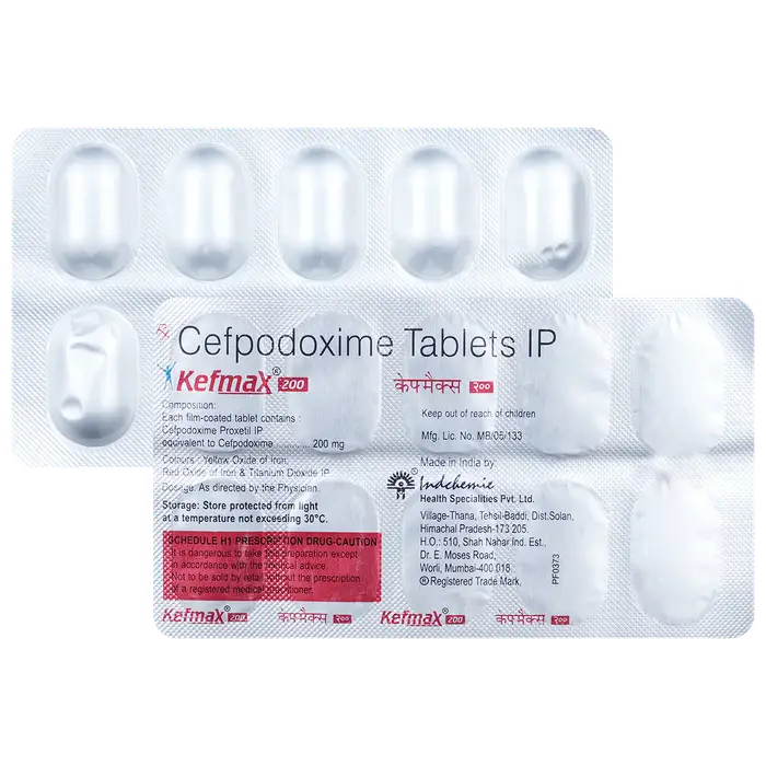 Kefmax 200mg Tablet