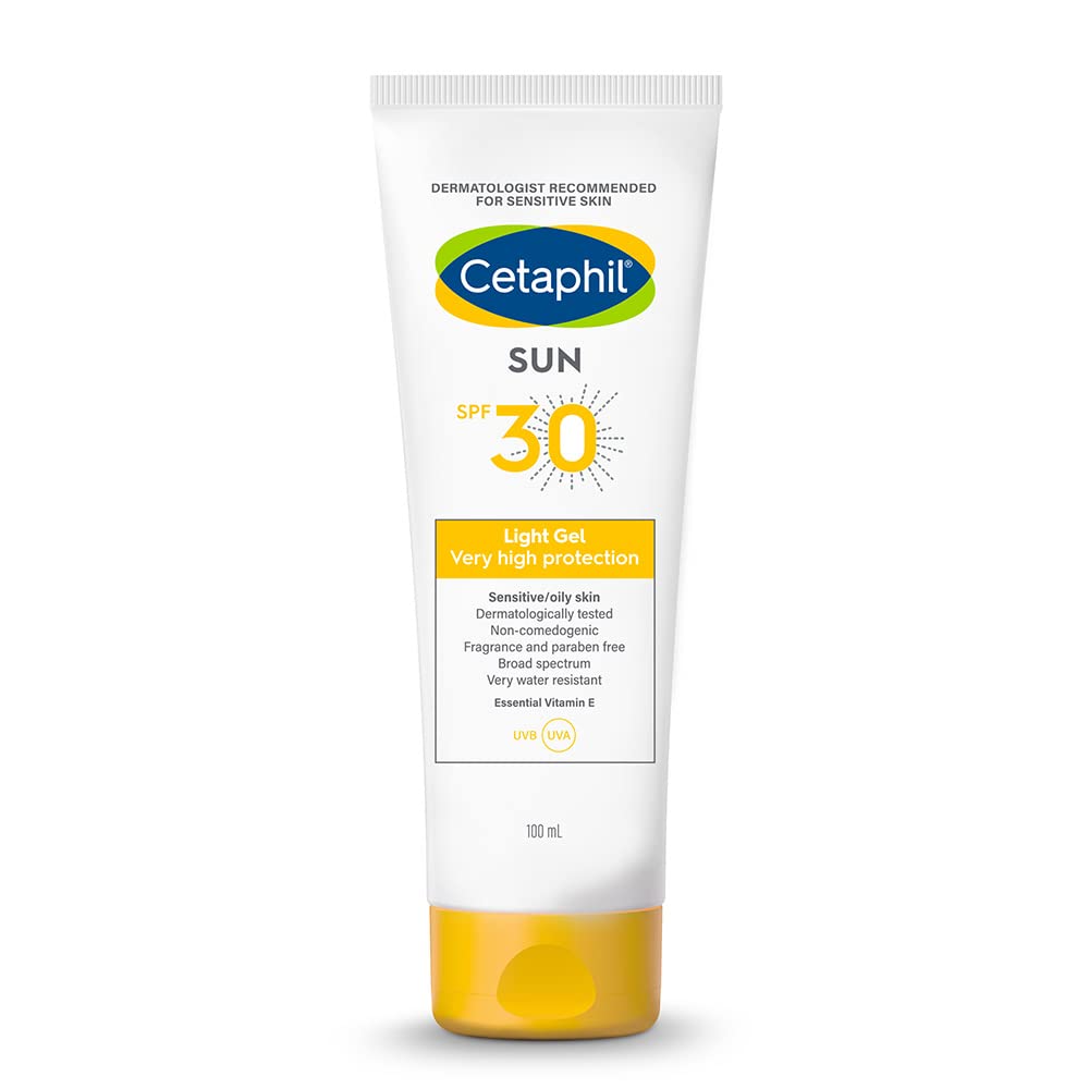 Cetaphil Sun Light High Protection Sunscreen Gel | SPF 30 Sensitive Oily Skin