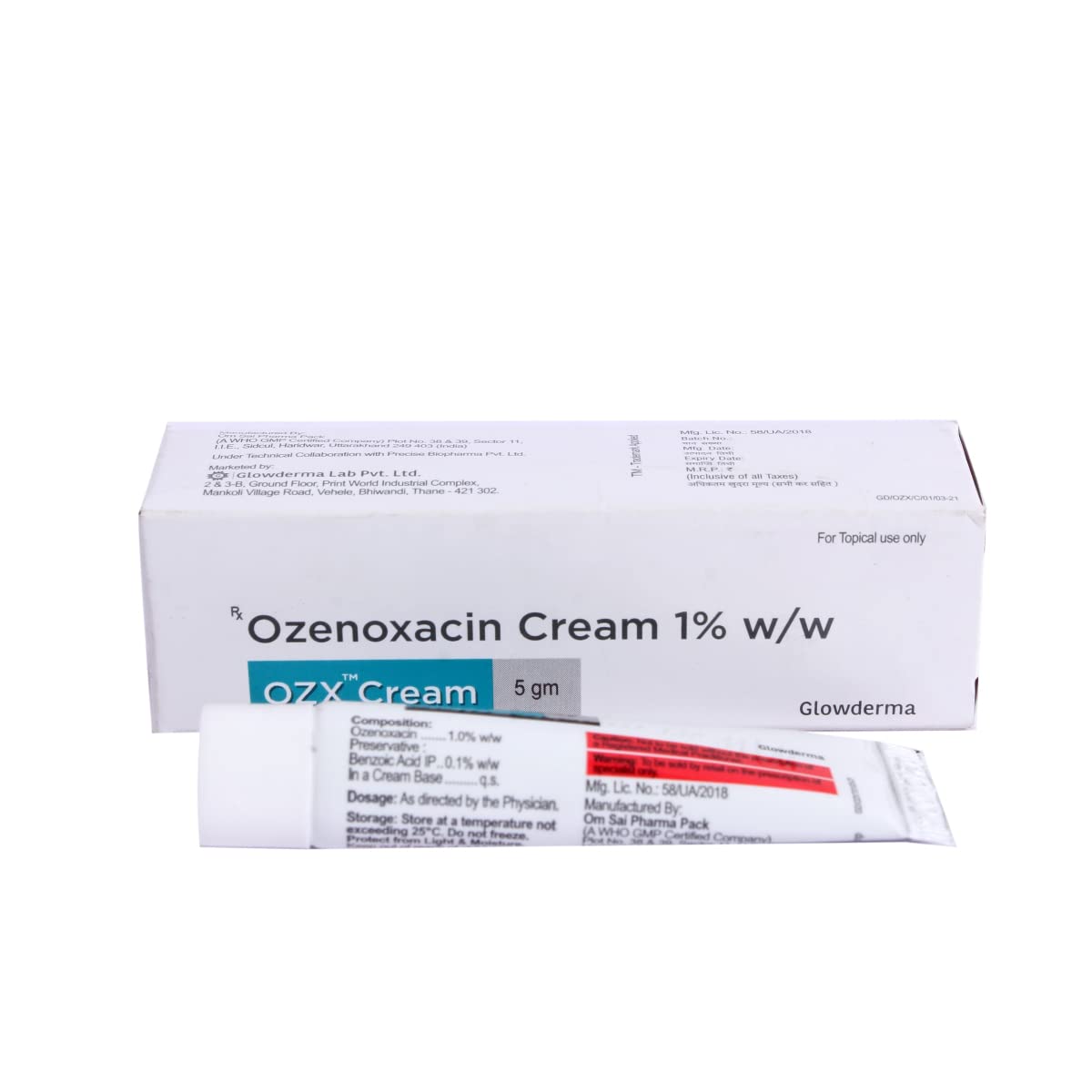 Ozx Cream 5gm