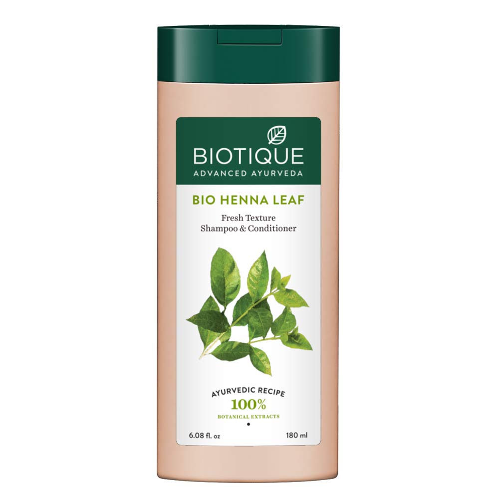 Biotique Bio Henna Leaf Fresh Texture Shampoo & Conditioner