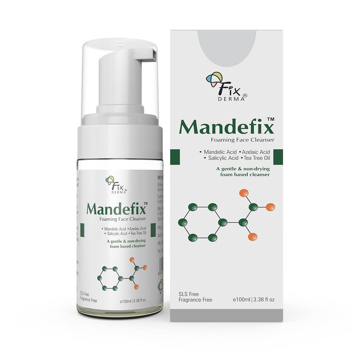 Fixderma Mandefix Foaming Face Cleanser