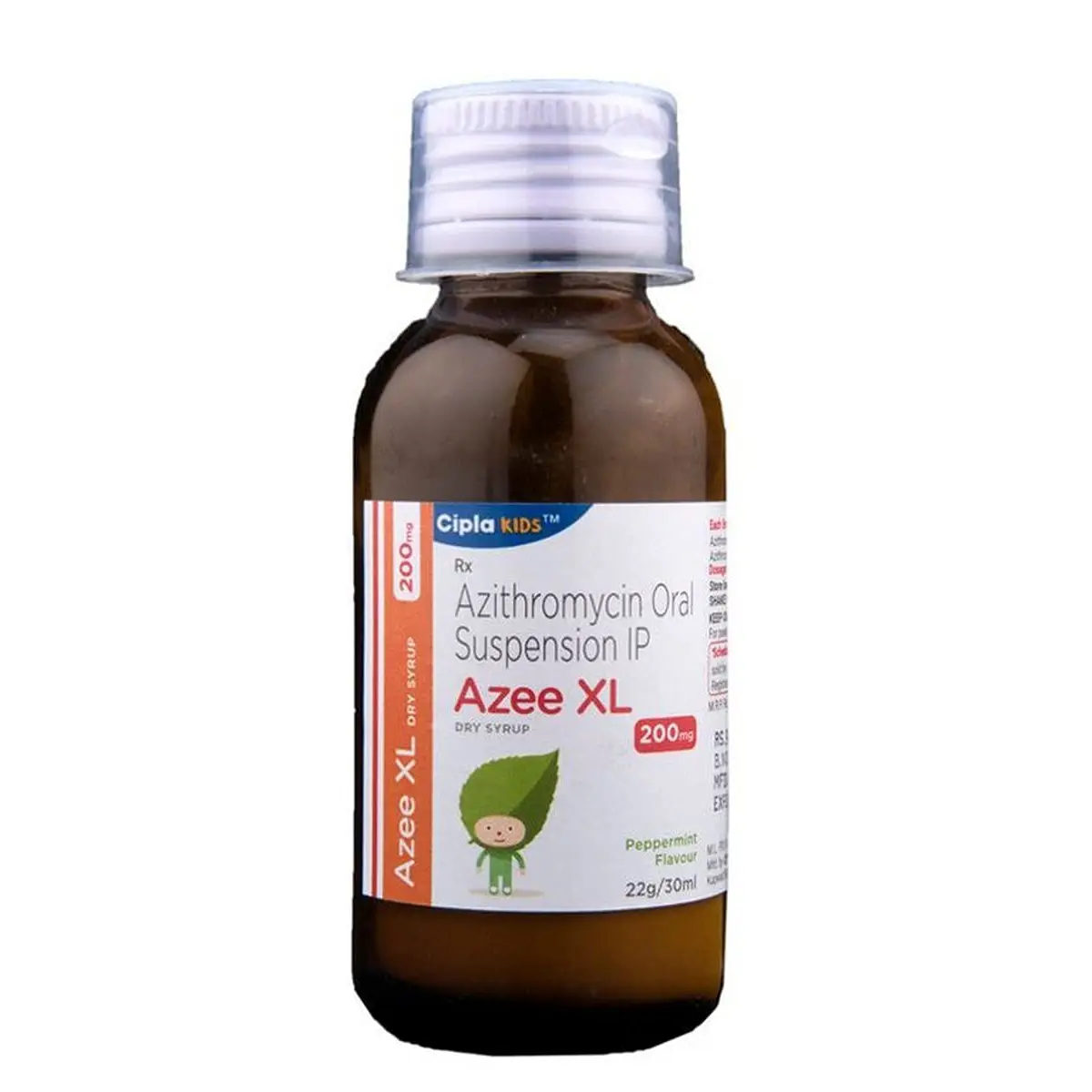 Azee XL 200mg Liquid Peppermint & Orange