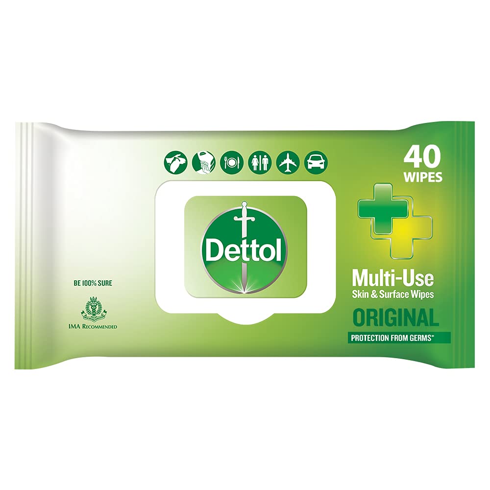 Dettol Original Multi-Use Skin & Surface Wipes