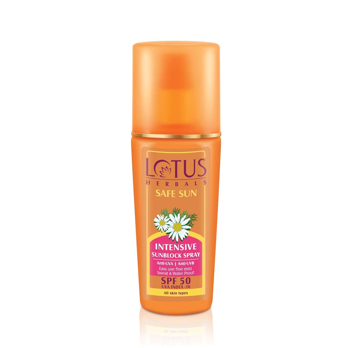 Lotus Herbals Safe Sun SPF 50 Intensive Sunblock Spray