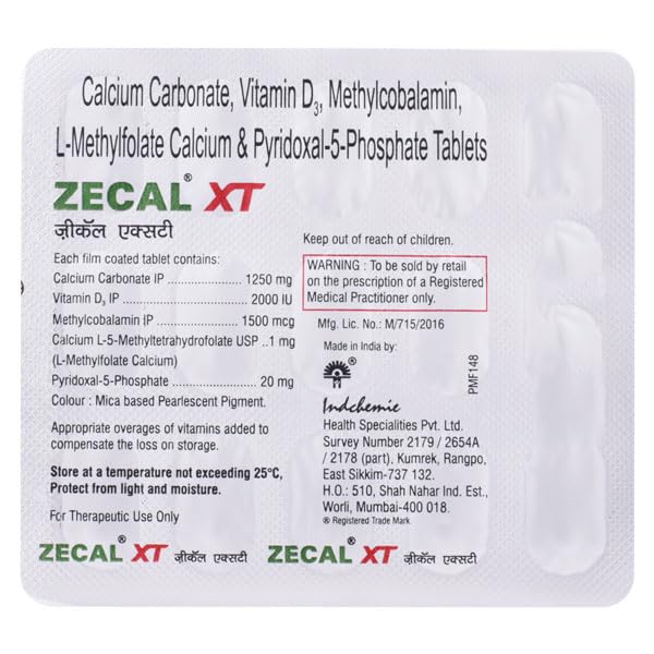 Zecal XT Tablet