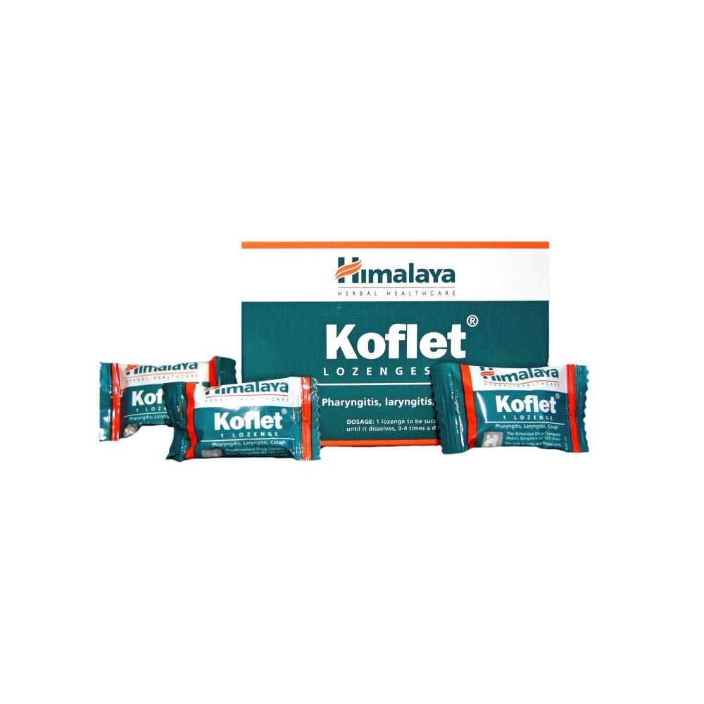 Himalaya Koflet Cough Lozenges| Soothes Sore Throat| Relieves Cough |