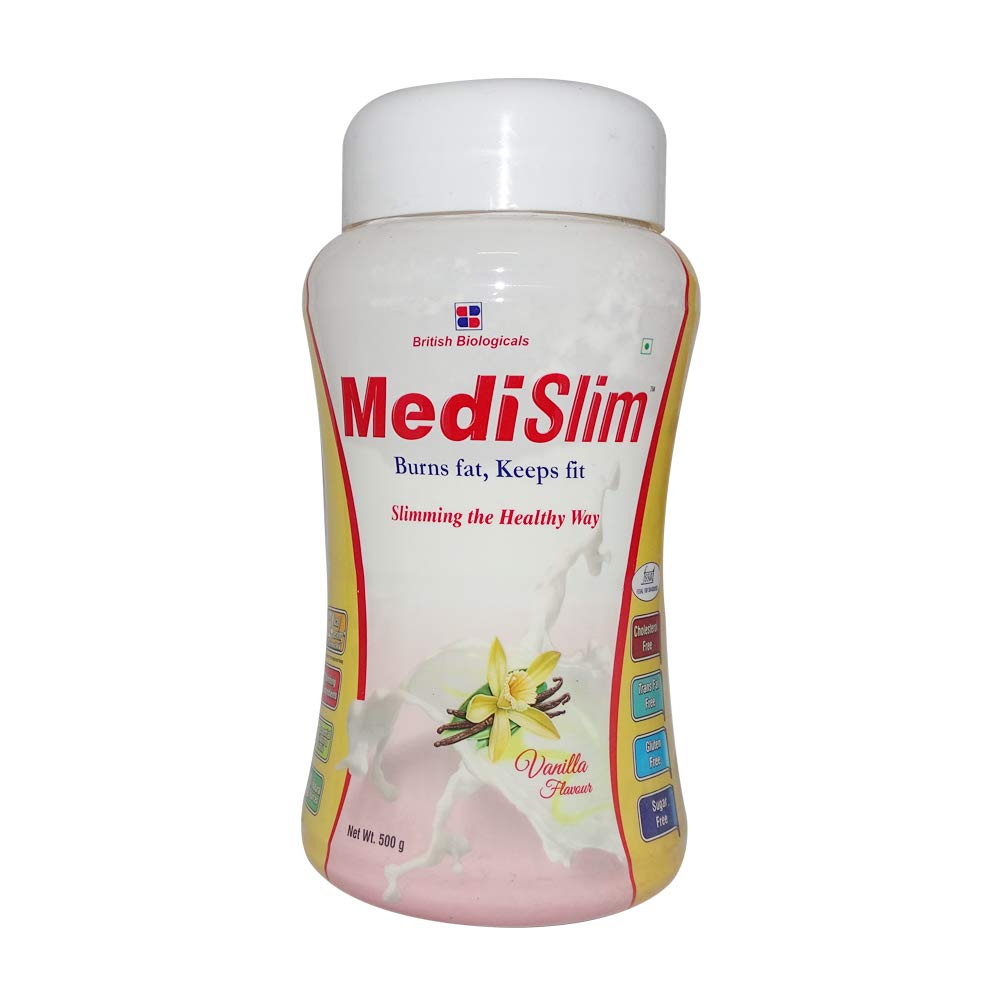 Medislim Vanilla Powder 500 gm