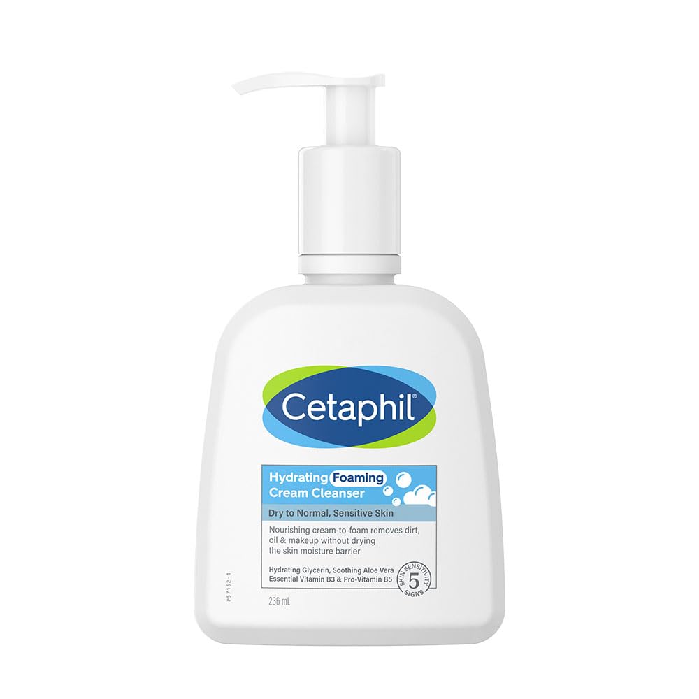 Cetaphil Hydrating Foaming Cream Cleanser