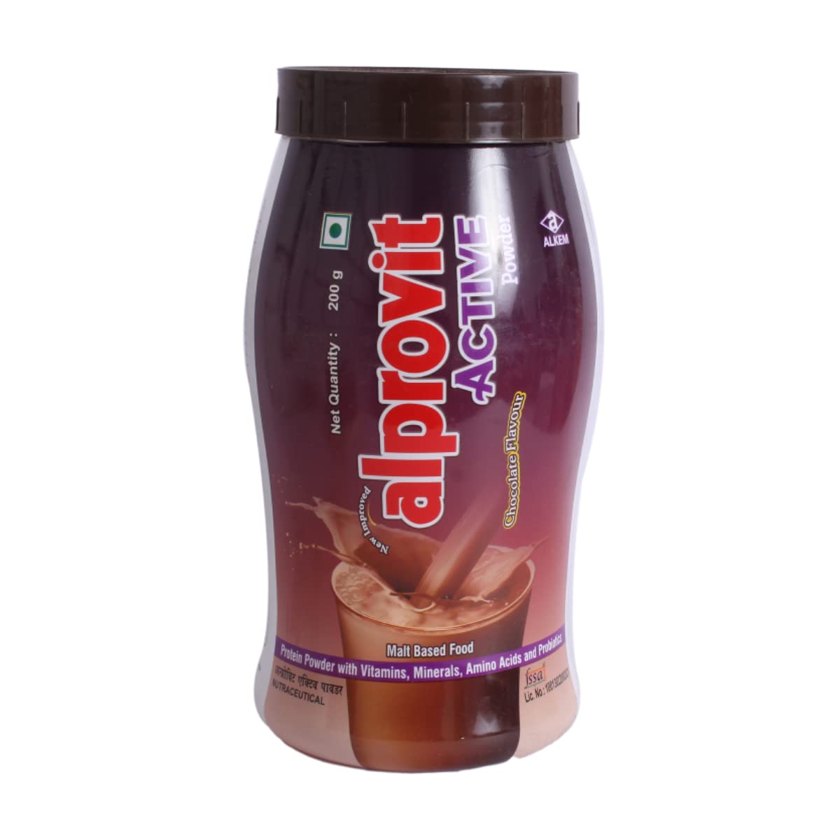 Alprovit Active Powder Chocolate 200gm