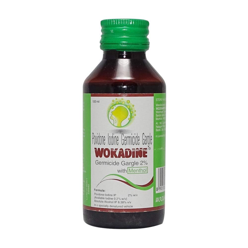 Wokadine Germicide Gargle 2% with Menthol 100ml