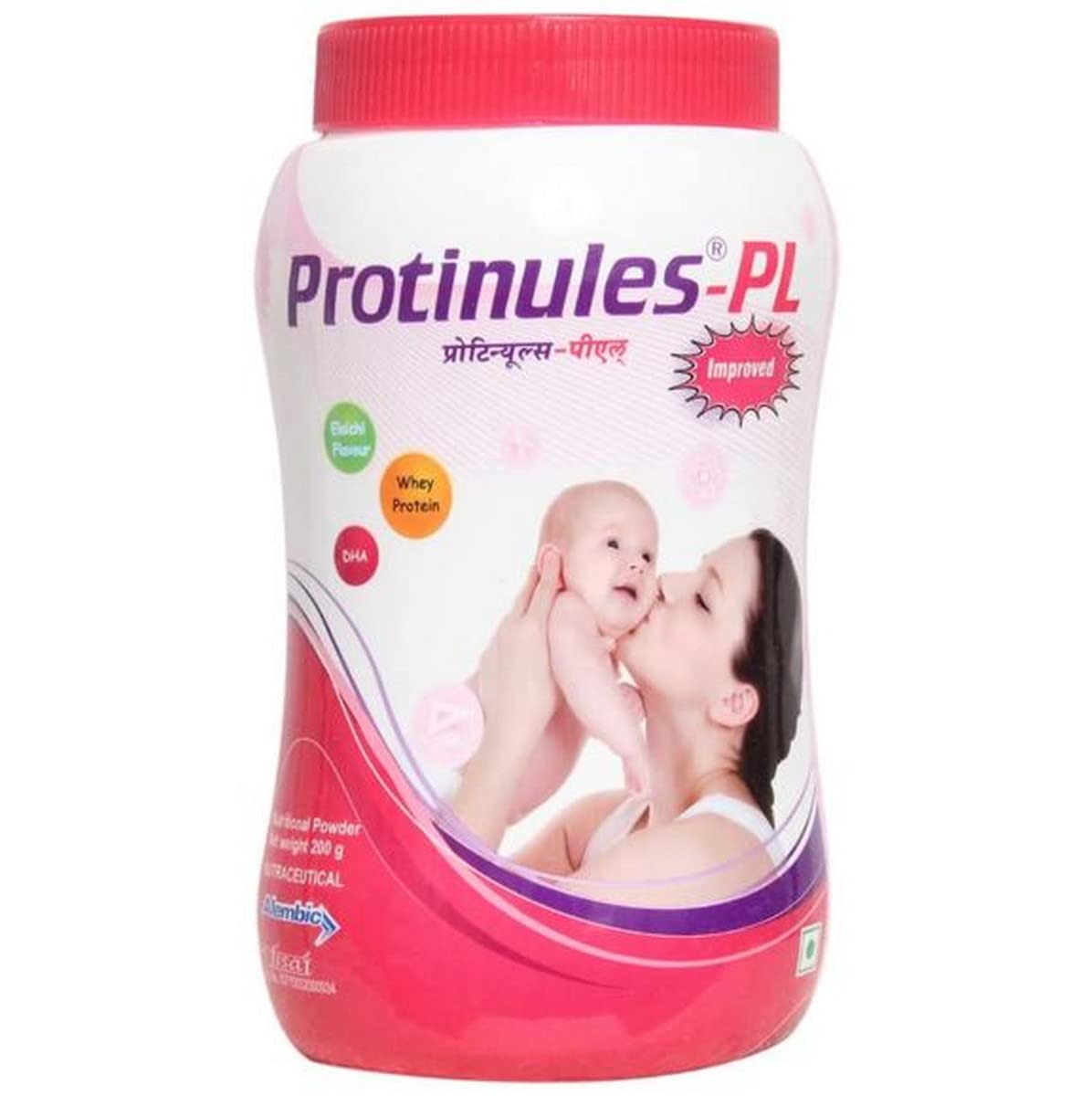 Protinules - PL with Whey Protein & DHA | Flavour Elaichi Gluten Free Powder