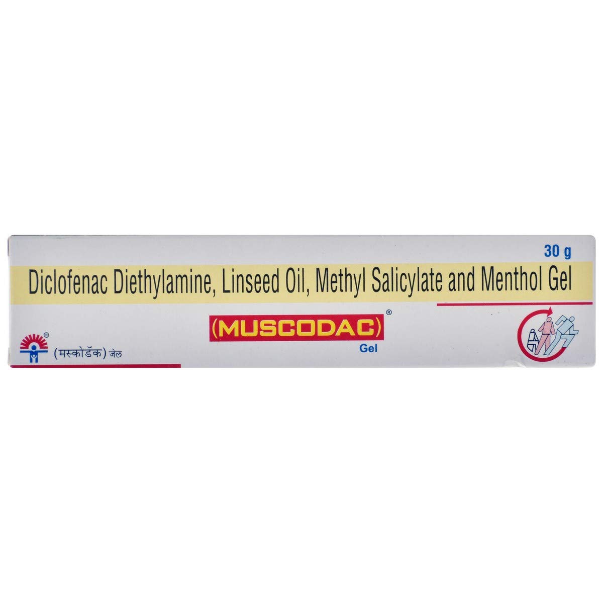 Muscodac Pain Relief Gel with Diclofenac Diethylamine & Menthol