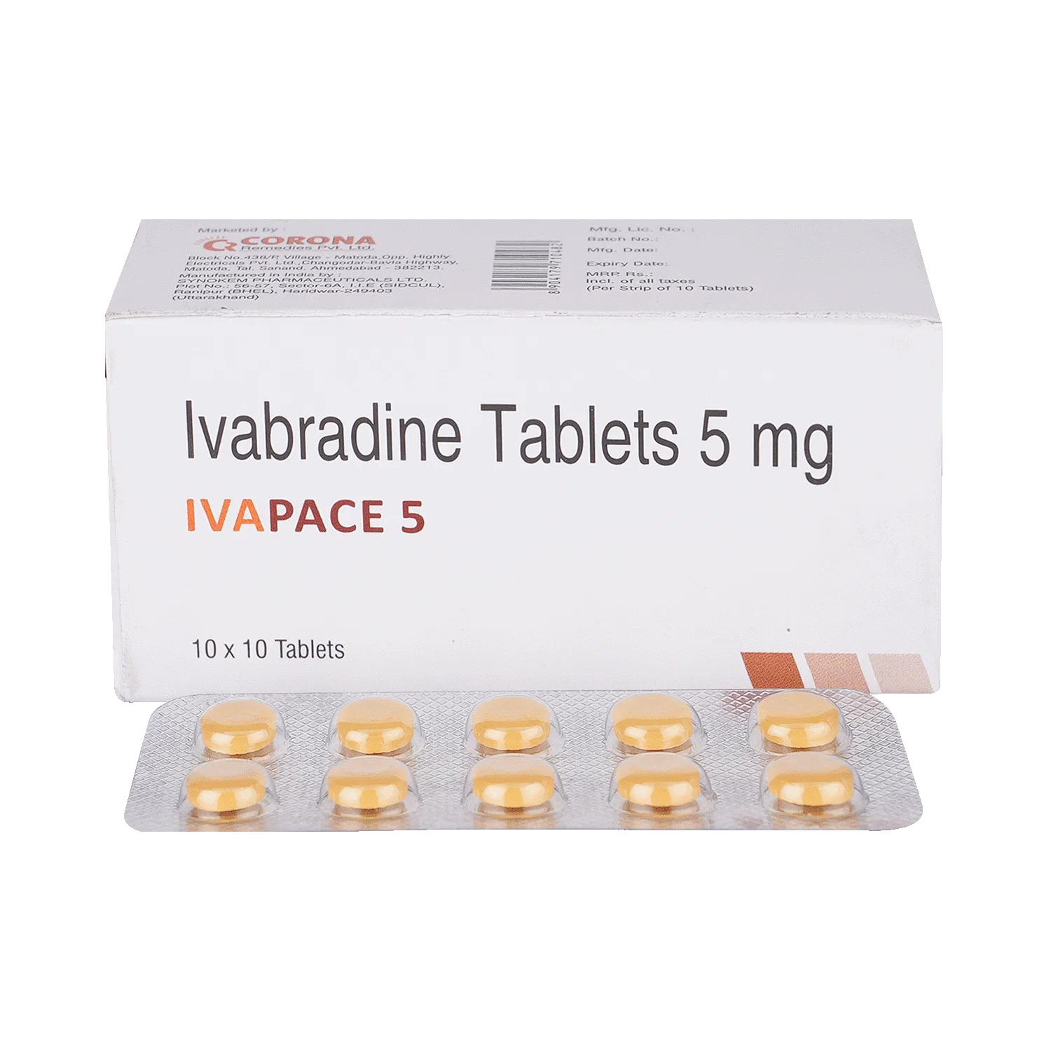 Ivapace 5mg Tablet