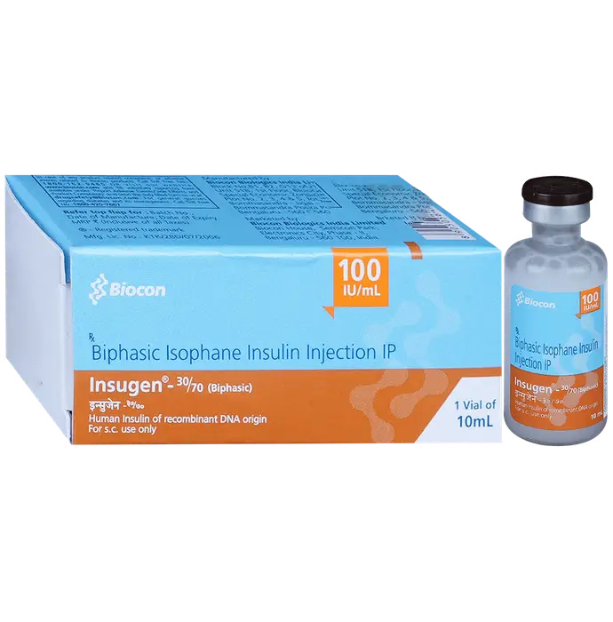 Insugen 30/70 Injection 100IU/ml