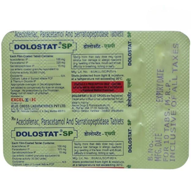 Dolostat SP Tablet
