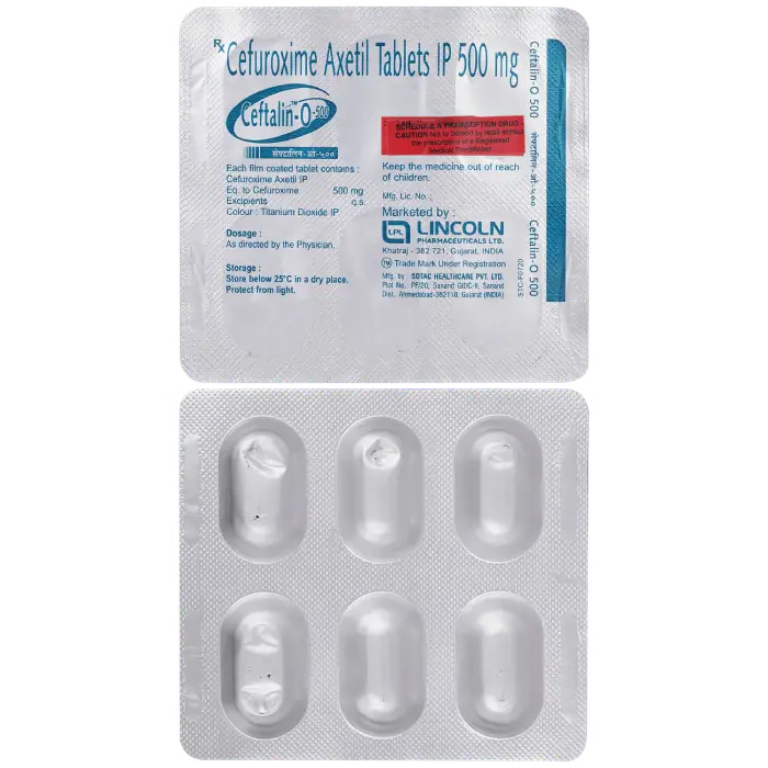 Ceftalin O 500mg Tablet