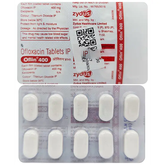 Oflin 400 Tablet