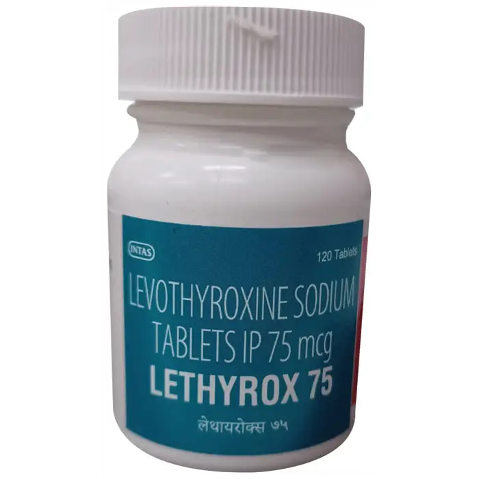 Lethyrox 75 Tablet 120's