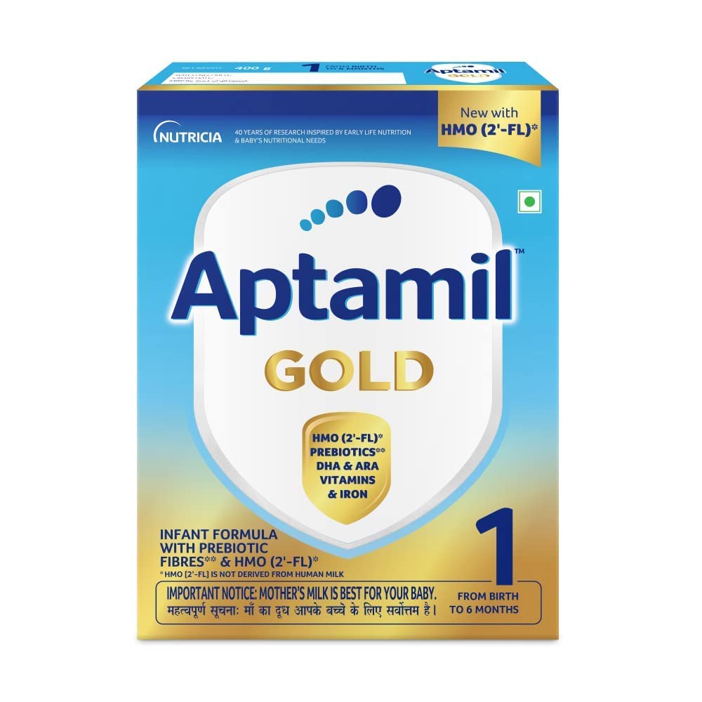 Aptamil Gold Stage 1 Infant Formula Powder with Prebiotic (From Birth to 6 Months)