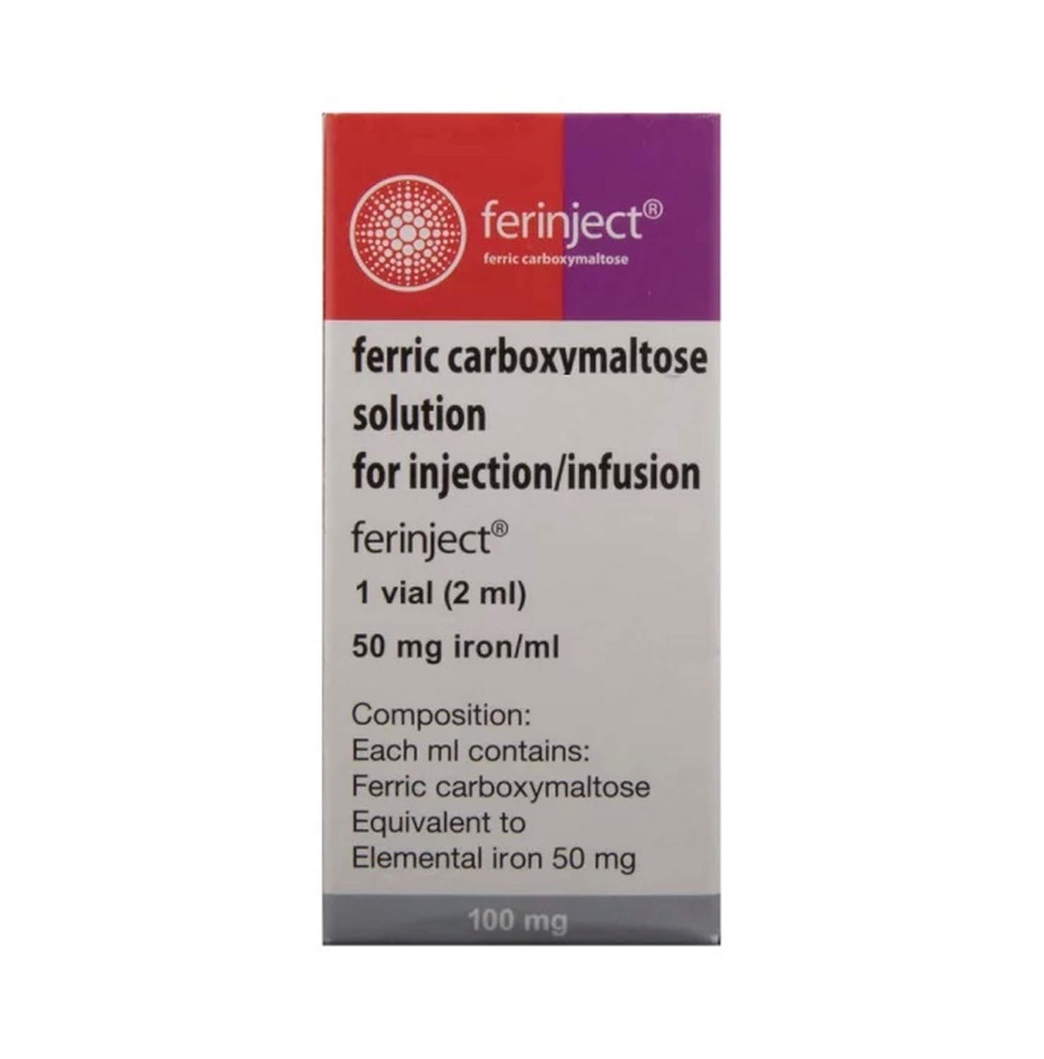 Ferinject 100mg Infusion