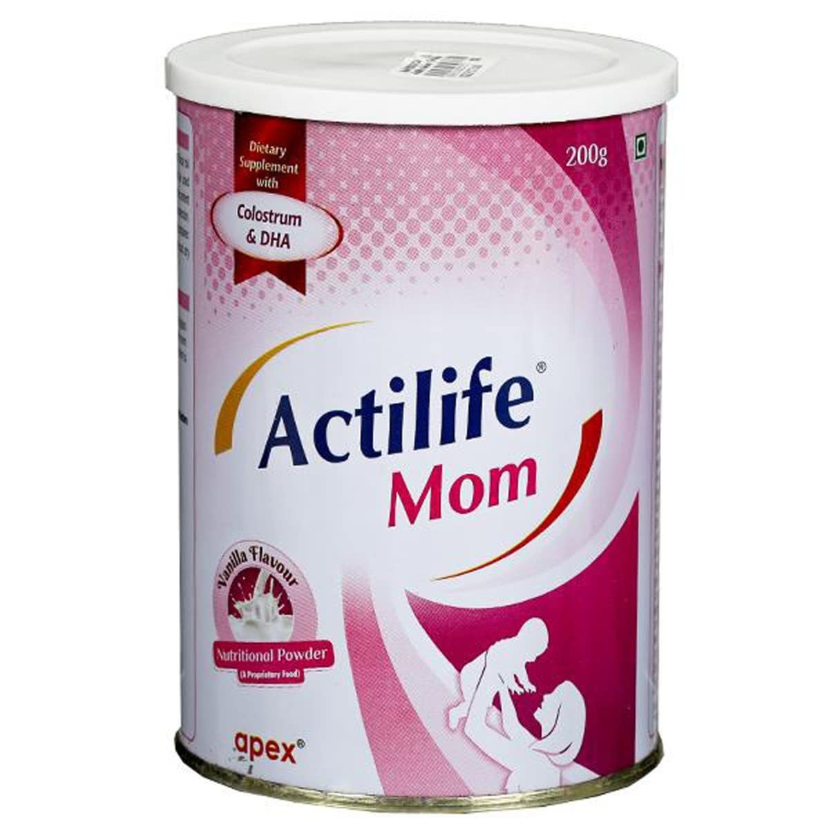 Actilife Mom Supplement with Colostrum & DHA | Flavour Powder Vanilla