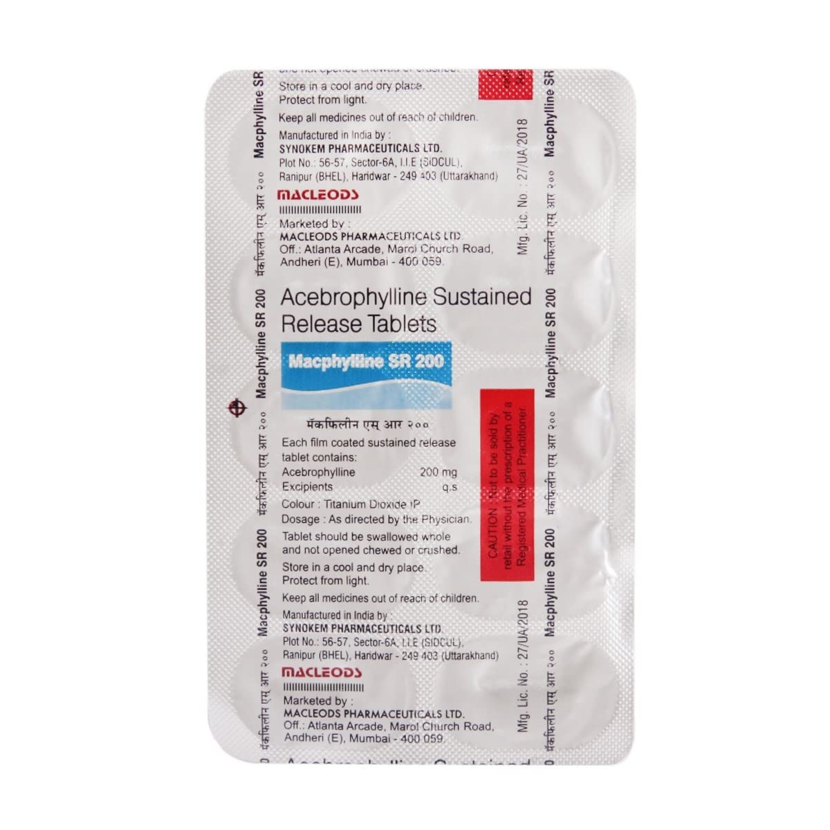 Macphylline SR 200 Tablet