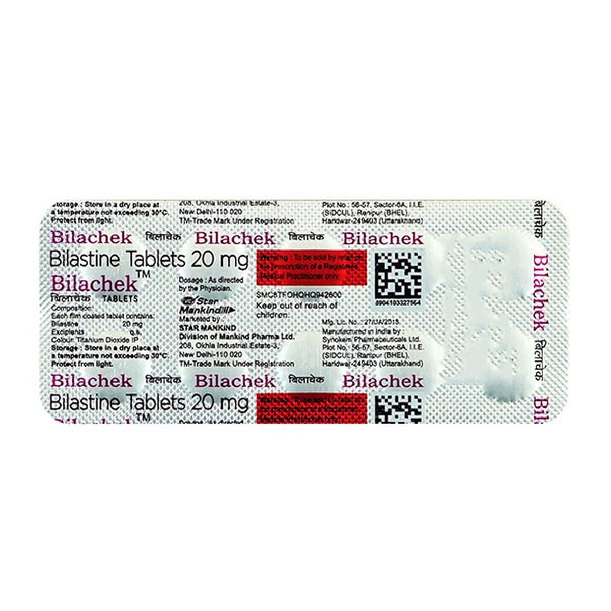 Bilachek Tablet