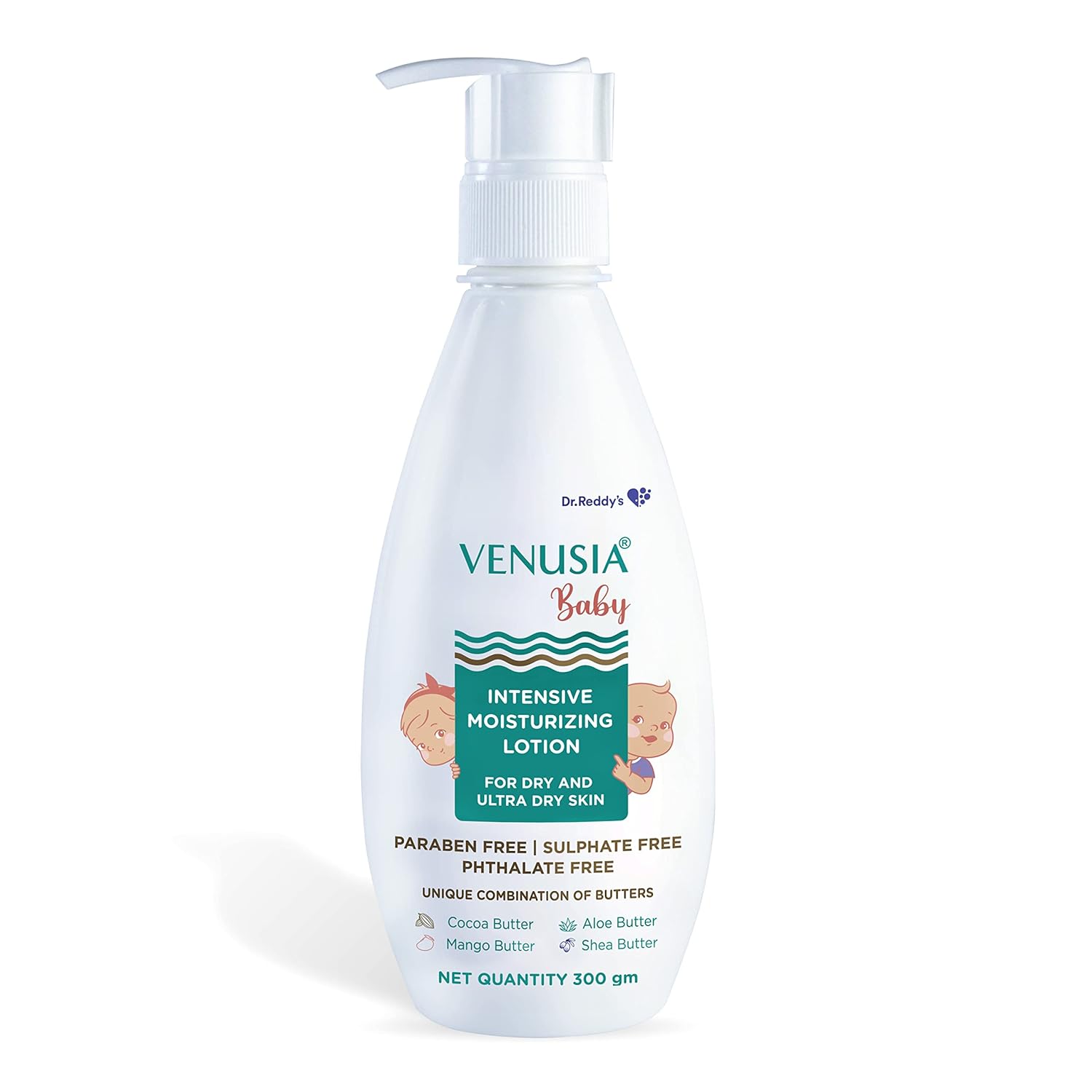 Venusia Baby Intensive Moisturizing Lotion | For Dry & Ultra Dry Skin | Paraben, Sulphate & Phthalate-Free