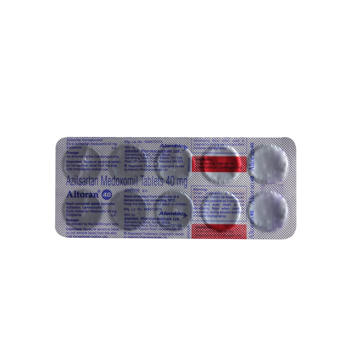 Altoran 40 Tablet