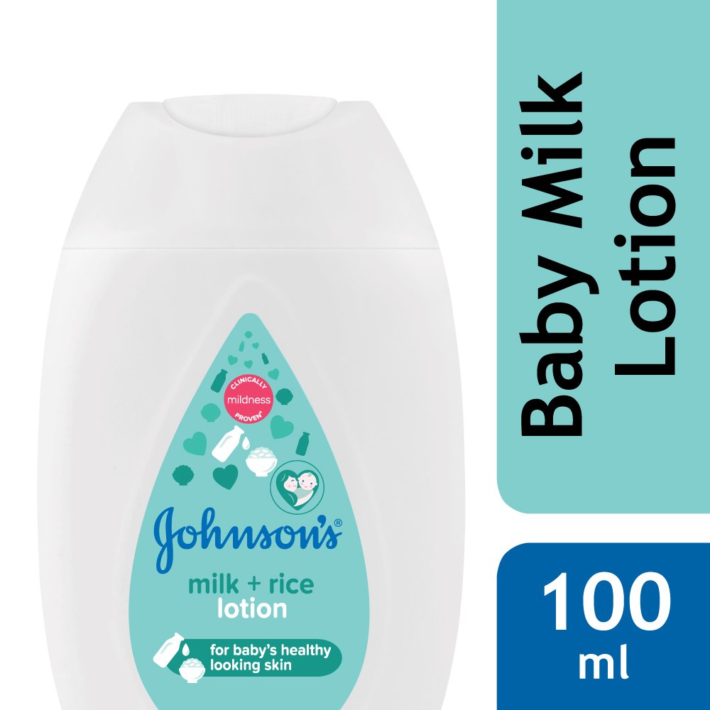 Johnson's Baby Milk + Rice Lotion