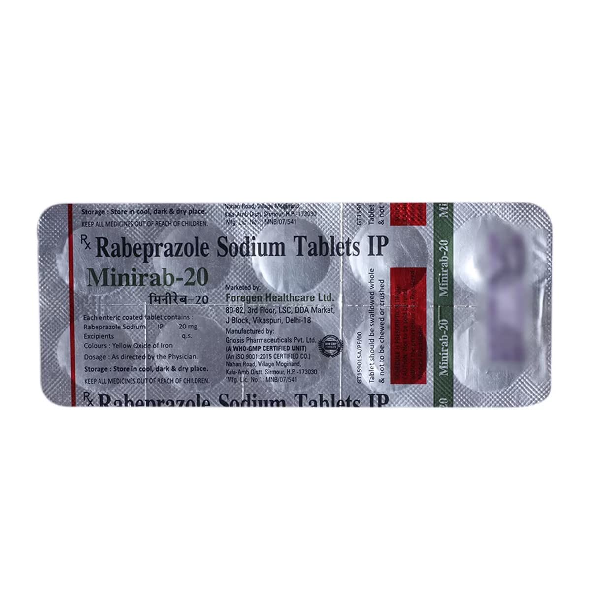 Minirab 20 Tablet