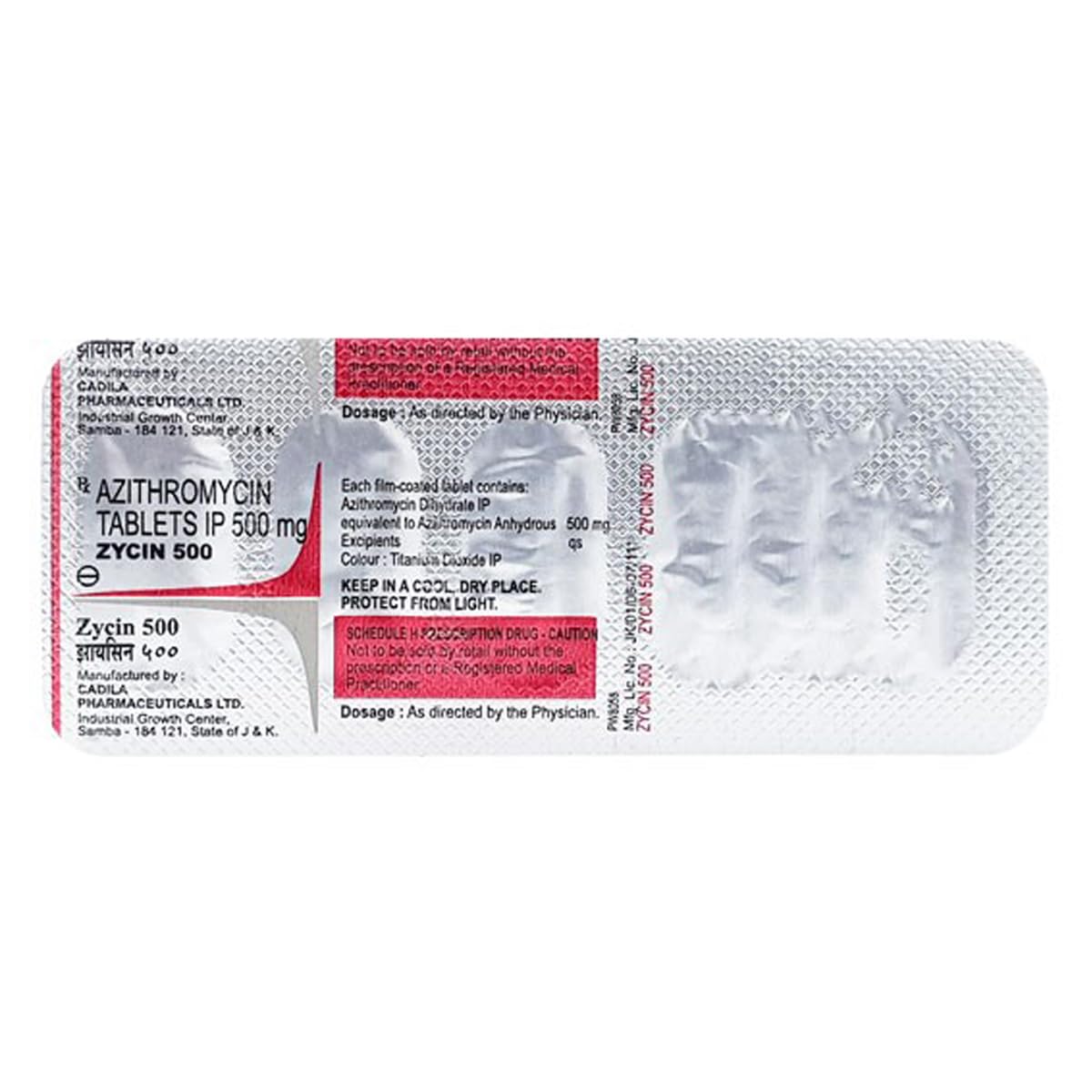 Zycin 500 Tablet