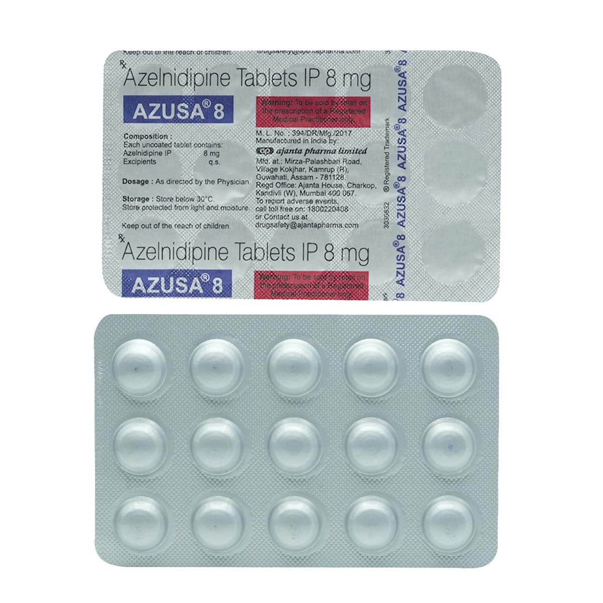 Azusa 8mg Tablet