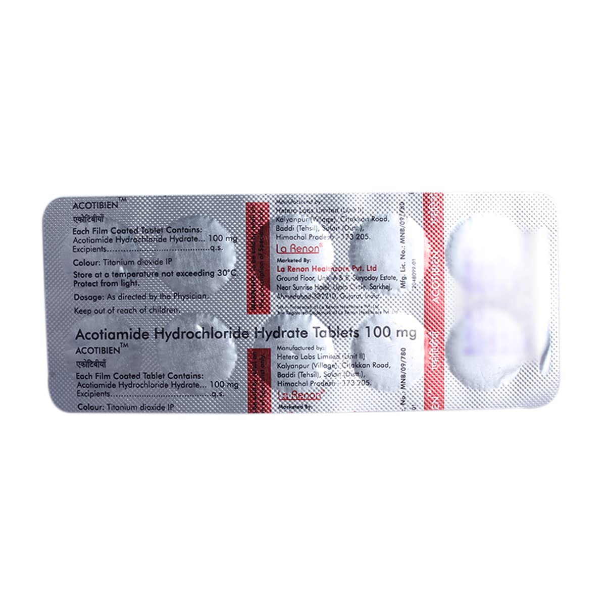 Acotibien 100mg Tablet