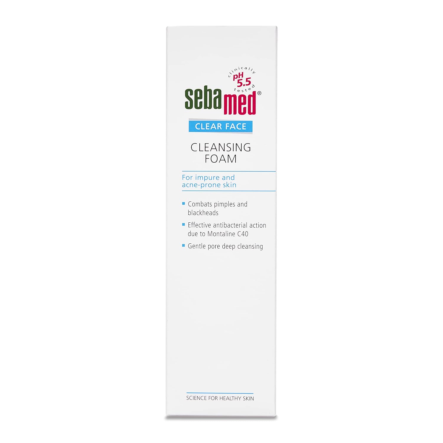 Sebamed Antibacterial Clear Face Cleansing Foam for Impure and Acne-prone Skin | Face Care Product for Pimples & Blackheads 50ml