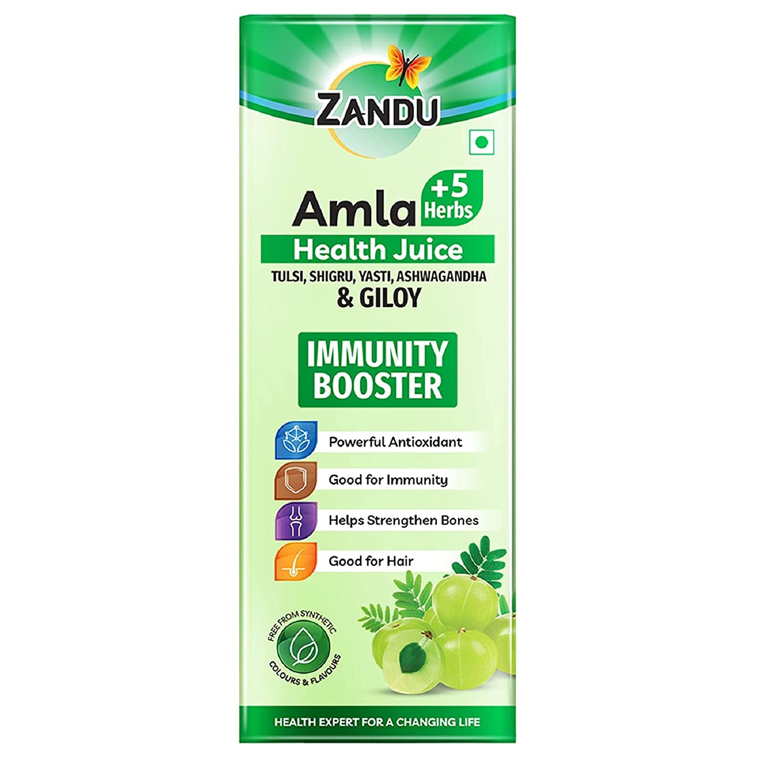 Zandu Amla +5 Herbs Juice
