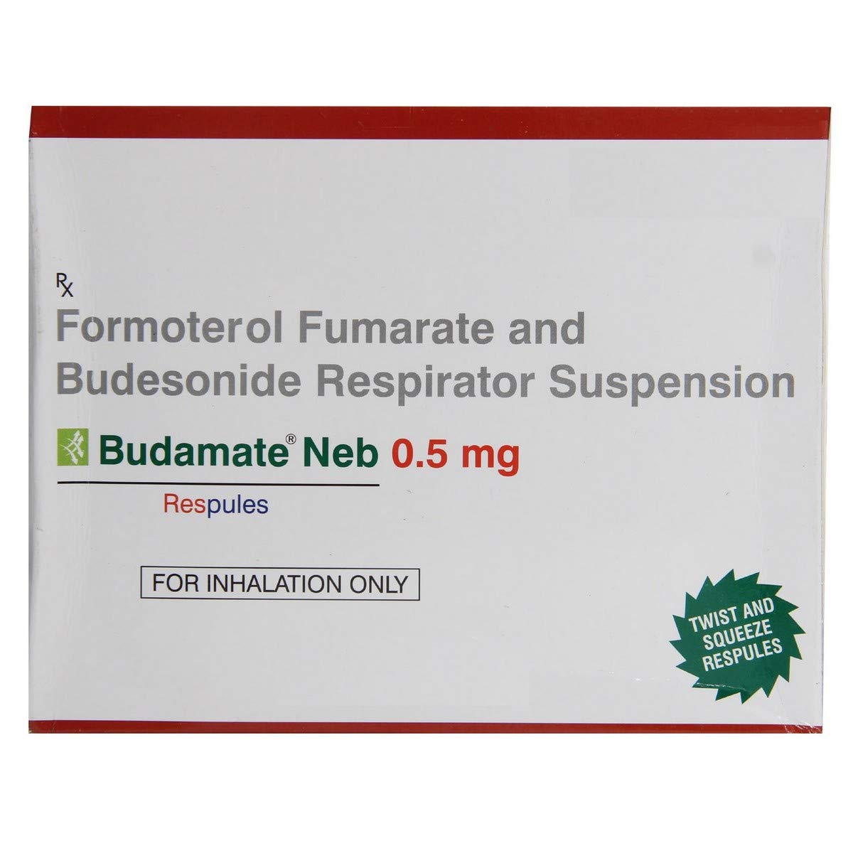 Budamate Neb 0.5mg Respules 2ml