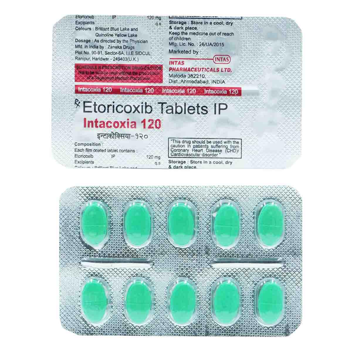 Intacoxia 120 Tablet