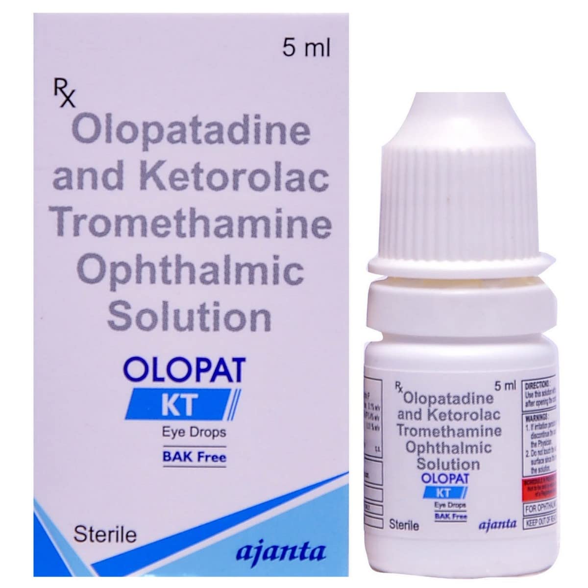 Olopat KT Eye Drop BAK Free