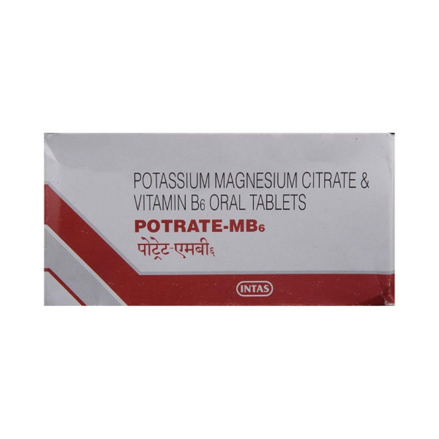 Potrate-MB6 Tablet with Potassium Magnesium Citrate & Vitamin B6