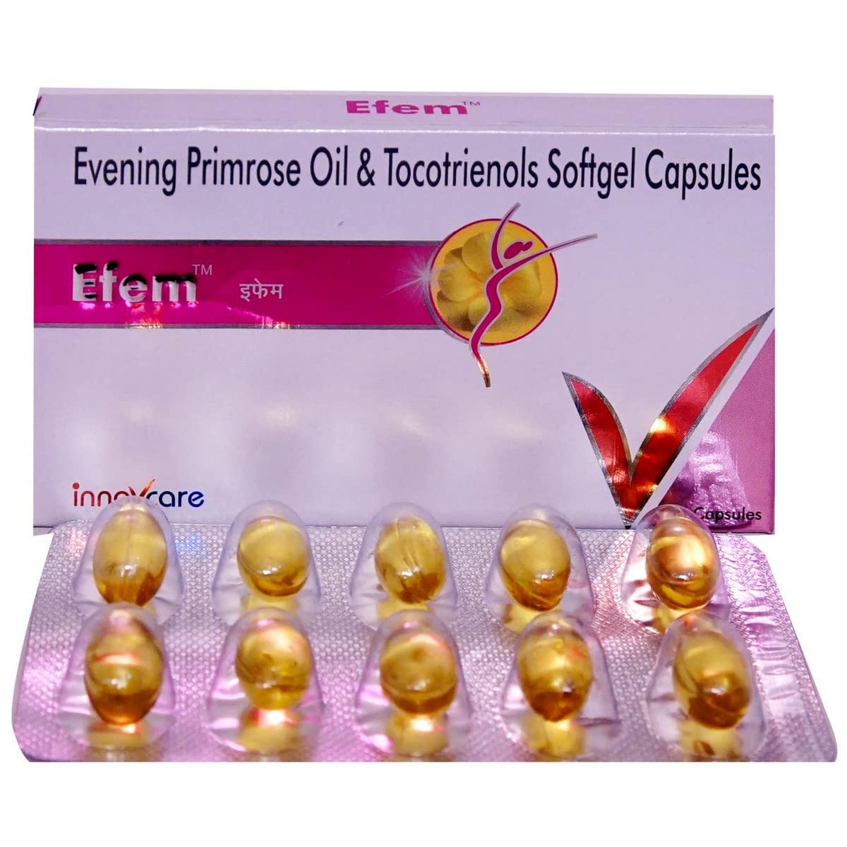 Efem Soft Gelatin Capsule with Evening Primrose Oil & Tocotrienols