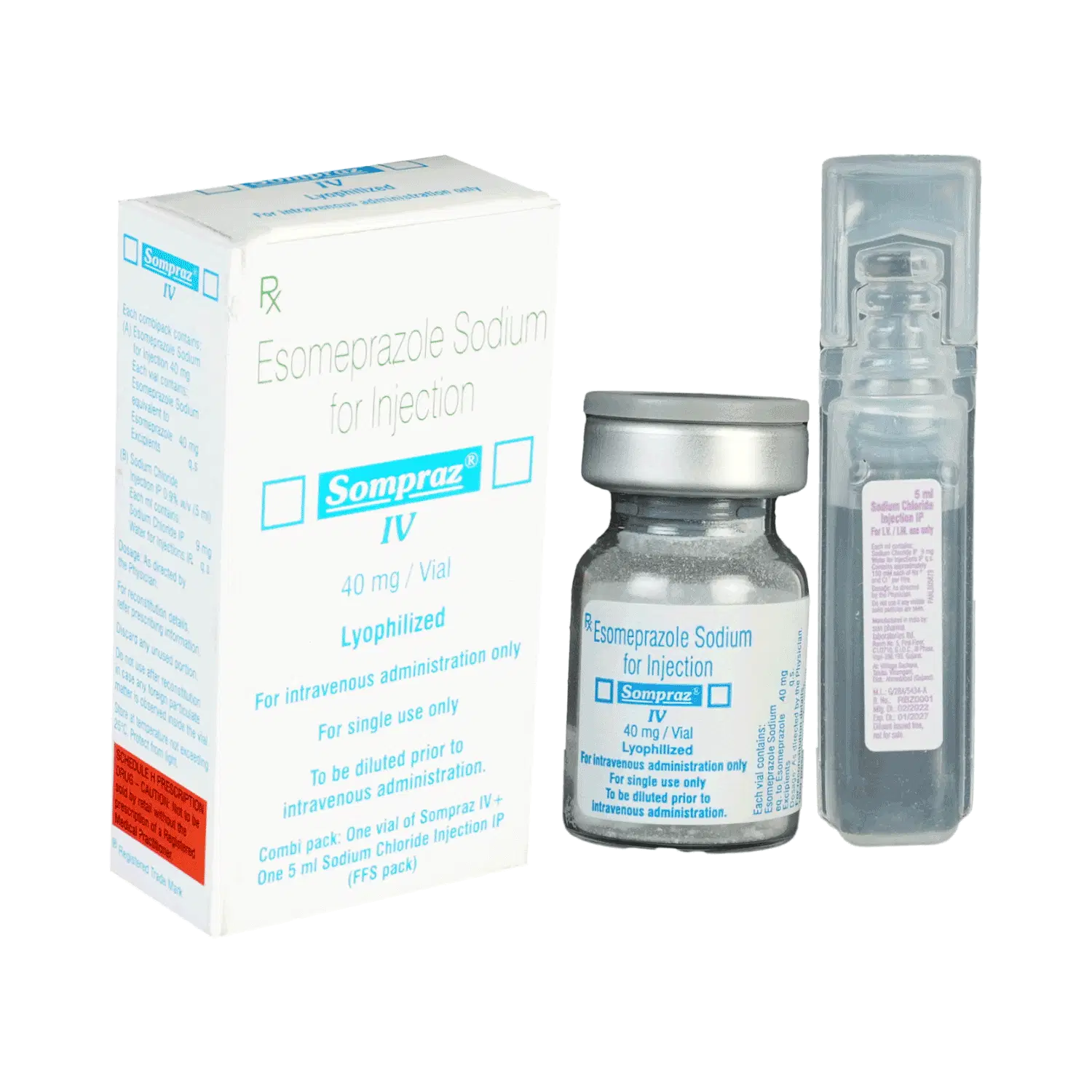 Sompraz 40mg Injection