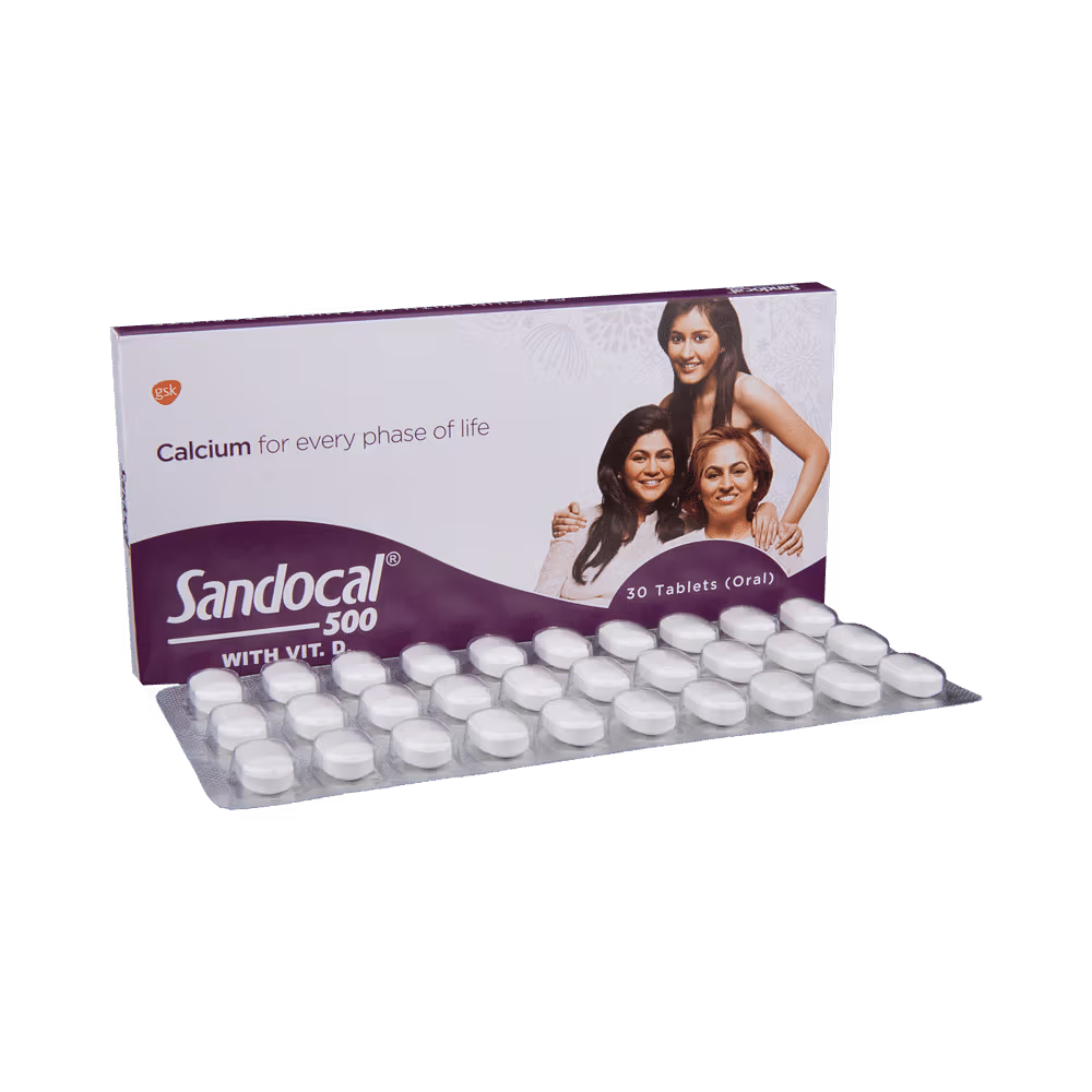 Sandocal 500 with Vit. D3 Tablet